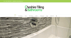 Desktop Screenshot of cheshire-tiling-bathrooms.co.uk
