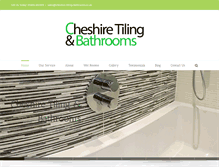 Tablet Screenshot of cheshire-tiling-bathrooms.co.uk